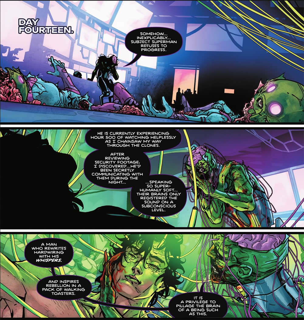 Absolute Superman 11 Brainiac Vision