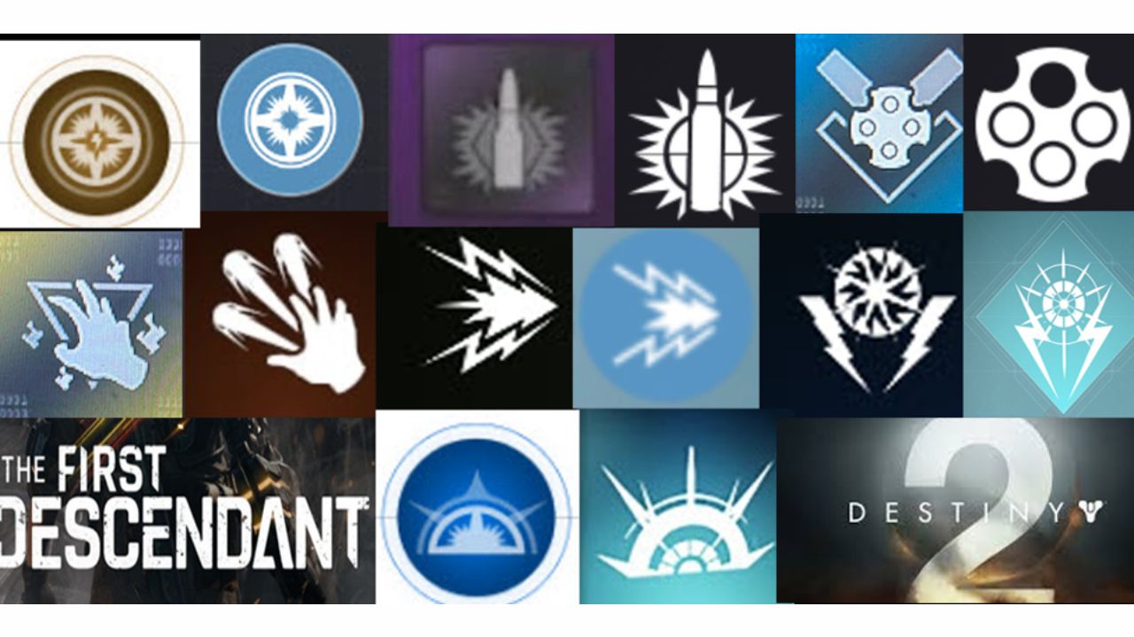Em foco: A semelhança entre os ícones de The First Descendant e Destiny 2