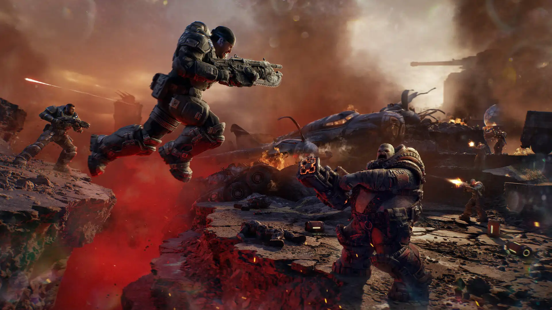 Gears of War E-Day afasta rumores de PS5 e reafirma exclusividade total no Xbox