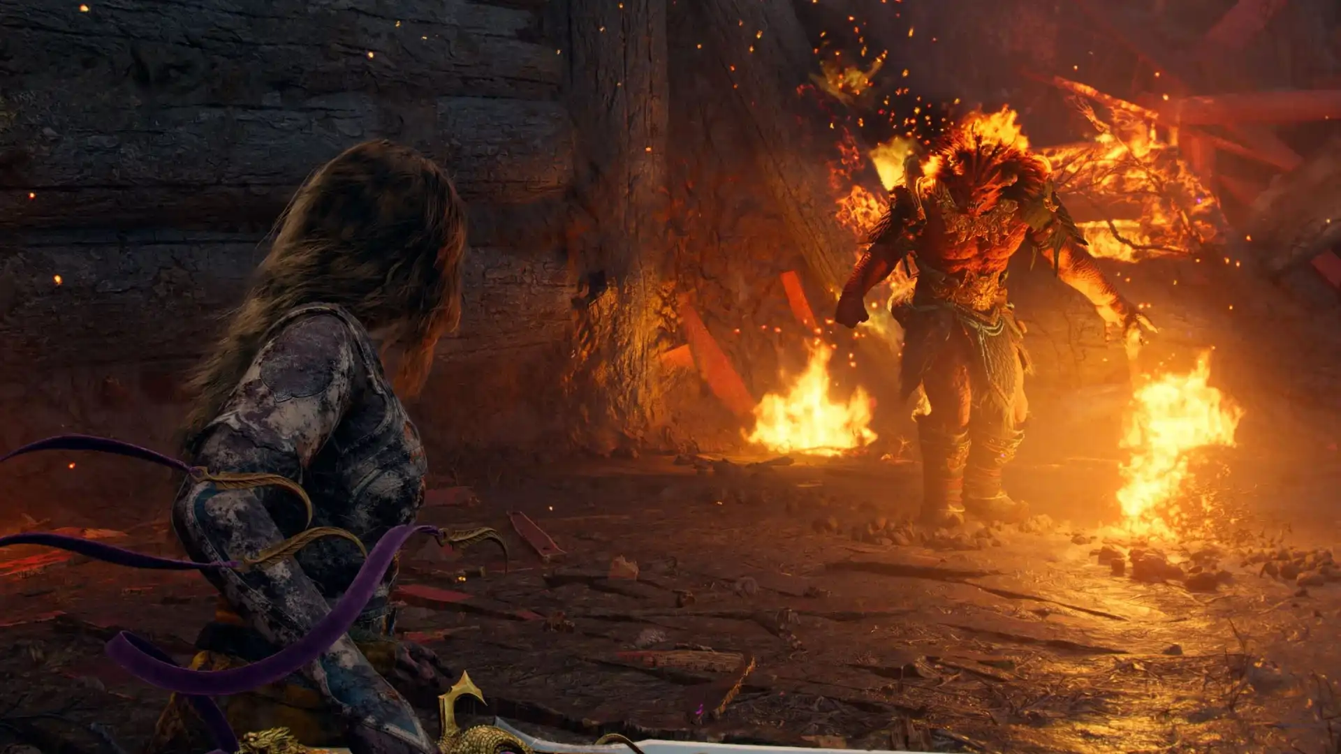 Faye une o melhor de dois mundos no combate de God of War Laufey